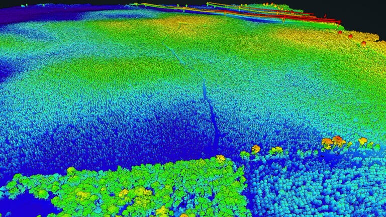 LiDAR Survey of Future Solar Site